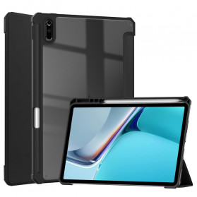Smart Case Huawei MatePad 11 (2021) Kunstleder und transparente Rückseite