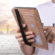 Huawei MatePad 11 (2021) Geometrische Lederoptik Tasche
