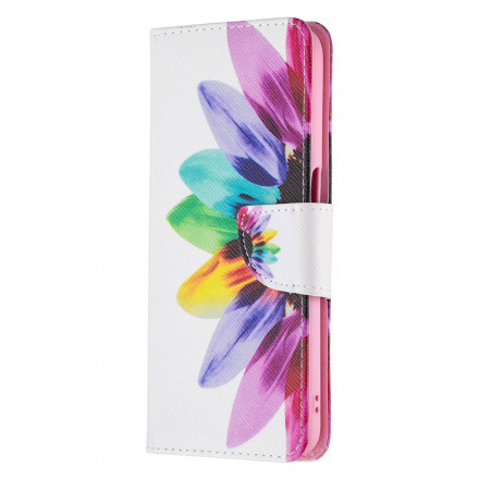 Hülle Realme 8 5G Blume Aquarell