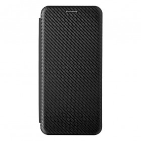 Flip Cover Vivo Y33s / Y21 / Y21s Silikon Carbon Farbig