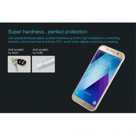 Schutz aus gehärtetem Glas für Samsung Galaxy A5 2017 Schutz aus gehärtetem Glas für Samsung Galaxy A5 2017