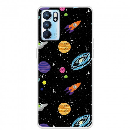 Oppo Reno 6 5G Planet Galaxy Cover