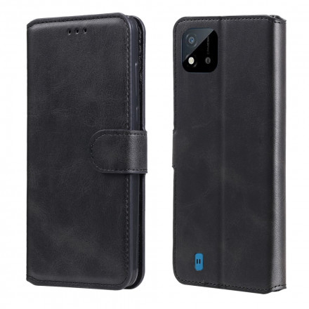 Hülle Realme C21 Kunstleder New Colors