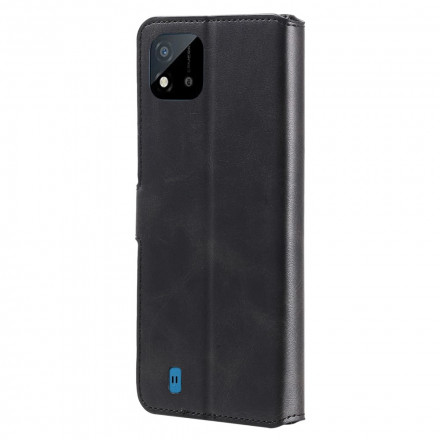 Hülle Realme C21 Kunstleder New Colors