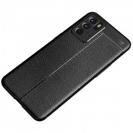 Oppo Reno 6 5G Cover Lederoptik LItchi