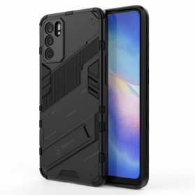 Oppo Reno 6 5G Cover Abnehmbare Halterung Zwei Positionen Freisprecheinrichtung