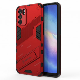 Oppo Reno 6 5G Cover Abnehmbare Halterung Zwei Positionen Freisprecheinrichtung
