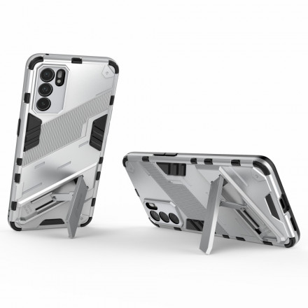 Oppo Reno 6 5G Cover Abnehmbare Halterung Zwei Positionen Freisprecheinrichtung Oppo Reno 6 5G Cover Abnehmbare Halterung Zwei Positionen Freisprecheinrichtung