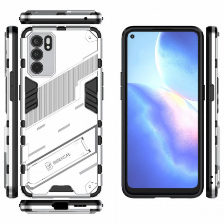 Oppo Reno 6 5G Cover Abnehmbare Halterung Zwei Positionen Freisprecheinrichtung Oppo Reno 6 5G Cover Abnehmbare Halterung Zwei Positionen Freisprecheinrichtung