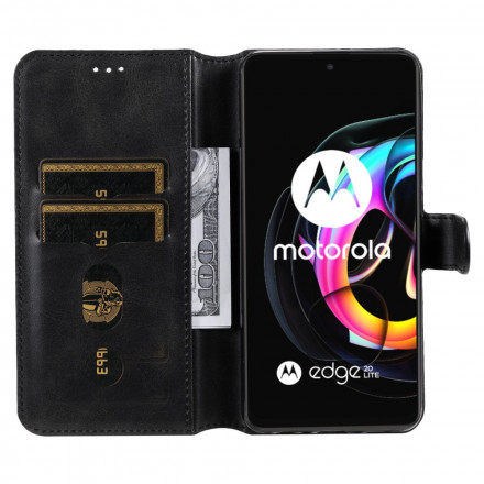 Motorola Edge 20 Lite Kunstlederhülle New Colors