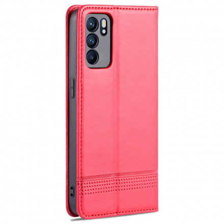 Flip Cover Oppo Reno 6 5G Style Leder AZNS