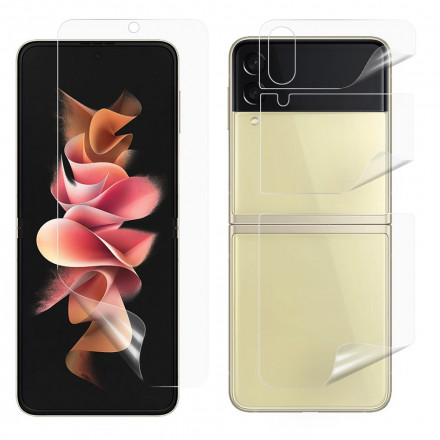 Bildschirm- und Rückenschutzfolie für Samsung Galaxy Z Flip 3 5G