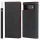 Flip Cover Google Pixel 6 Echtleder Litchi mit Riemen Flip Cover Google Pixel 6 Echtleder Litchi mit Riemen