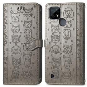 Hülle Realme C21 Animierte Tiere