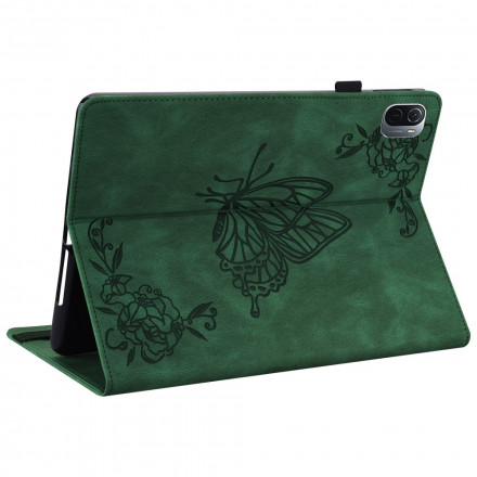 Xiaomi Pad 5 Tasche Stilisierte Schmetterlinge