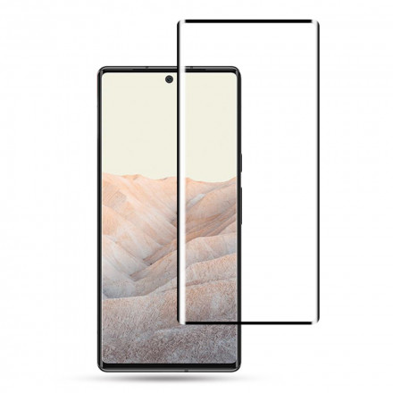 Bildschirmschutz aus gehärtetem Glas mit schwarzen Konturen Google Pixel 6 / 6 Pro