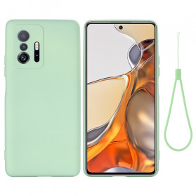 Xiaomi 11T / 11T Pro Cover Flüssigsilikon Mit Lanyard