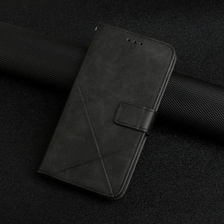 Xiaomi 11T / 11T Pro Style Leder Geometrische Riemen Tasche
