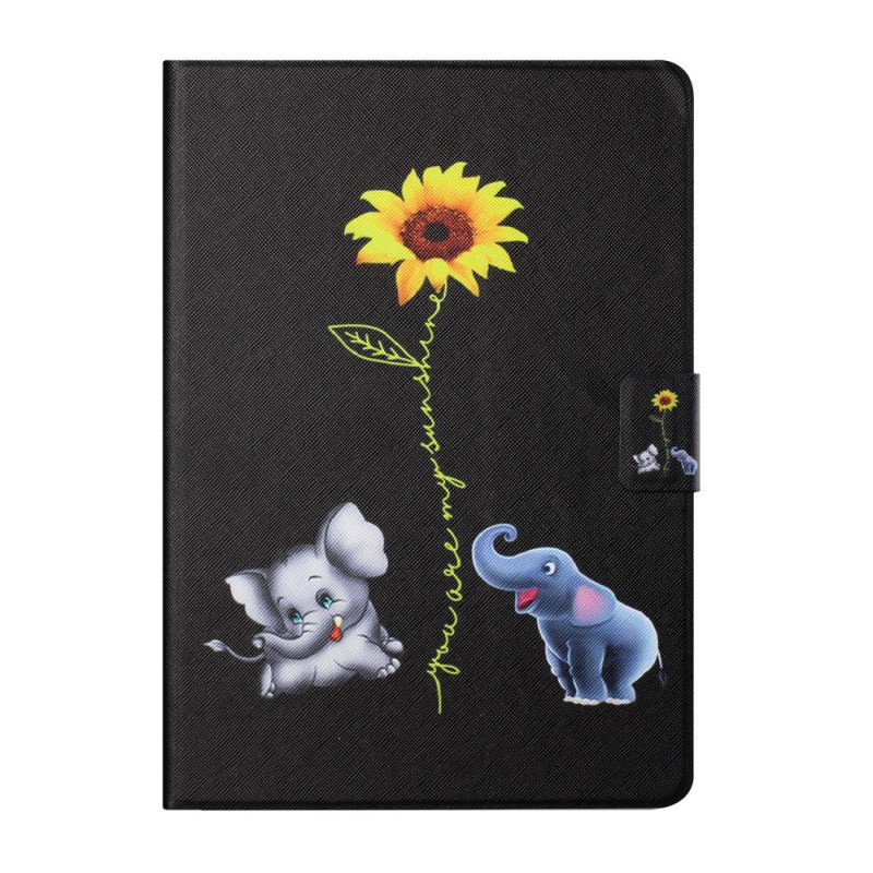 iPad Mini 6 (2021) Hülle Elefanten Sonnenblume