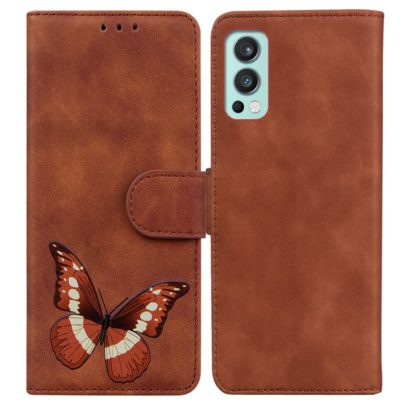 Hülle OnePlus Nord 2 5G Skin-Touch Schmetterling