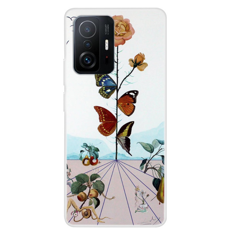 Xiaomi 11T / 11T Pro Cover Schmetterlinge der Natur