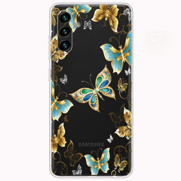 Samsung Galaxy A13 5G / A04s Schmetterlinge Design Cover