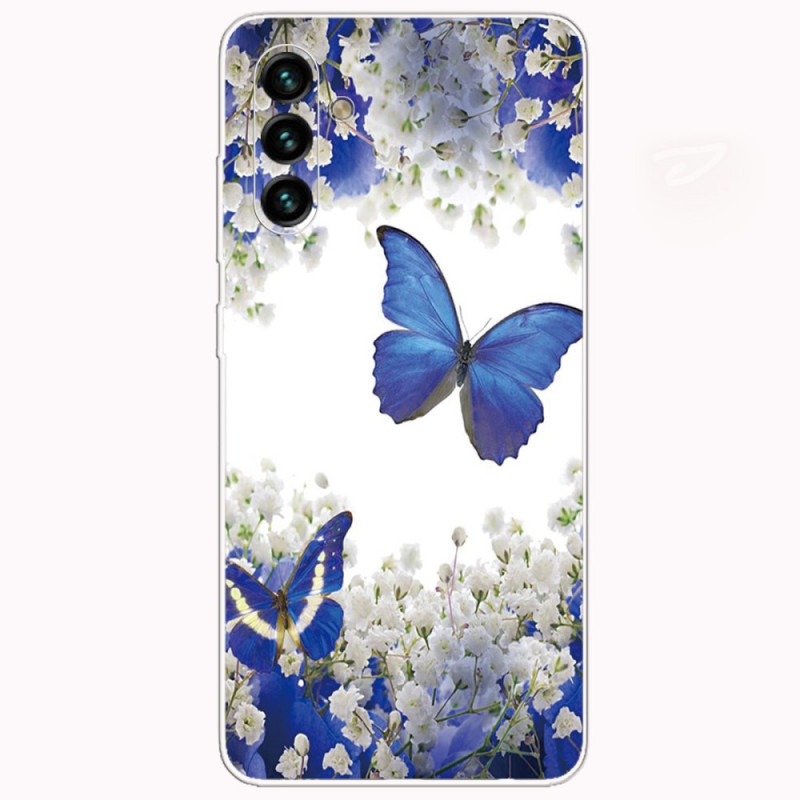Samsung Galaxy A13 5G / A04s Schmetterlinge Design Cover