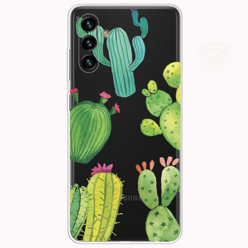 Samsung Galaxy A13 5G Cover Cactus Aquarell
