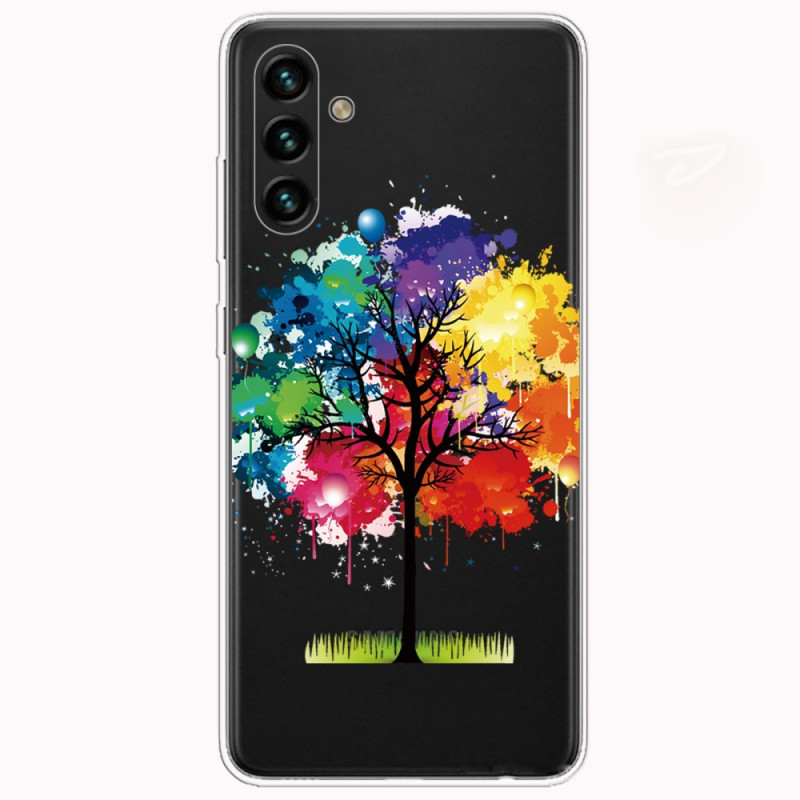Samsung Galaxy A13 5G / A04s Aquarell Baum Cover