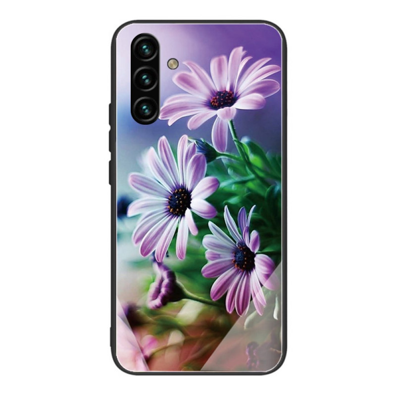 Samsung Galaxy A13 5G / A04s Panzerglas
 Cover Blumen
