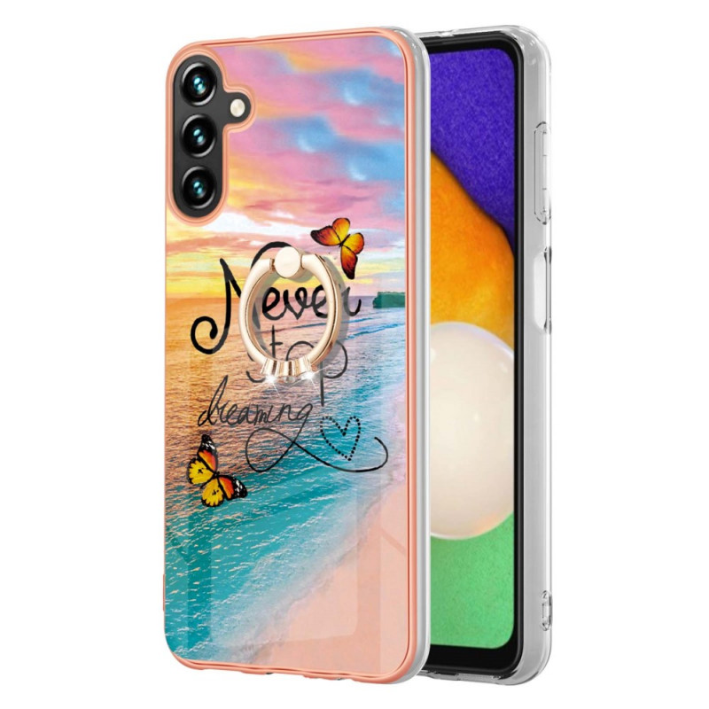 Samsung Galaxy A13 5G / A04s Ring-Halter Never Stop Dreaming Cover
