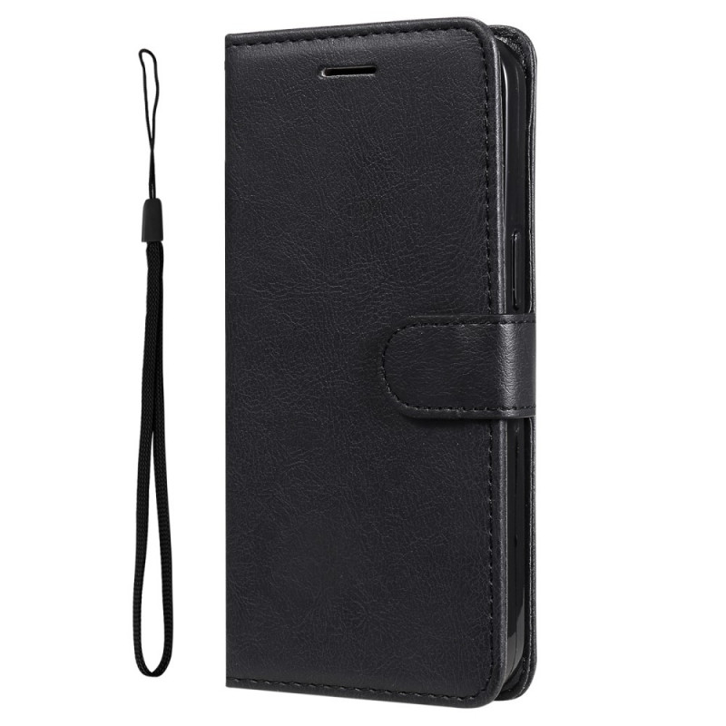 Samsung Galaxy A13 5G / A04s Solid Color Serie Hülle mit Riemen