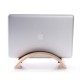 BookArc-Ständer aus Naturholz für MacBooks