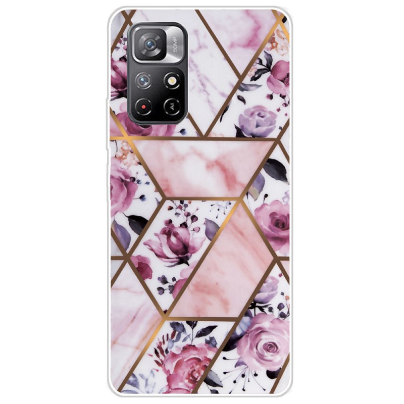 Poco M4 Pro 5G Marmor Geometric Cover