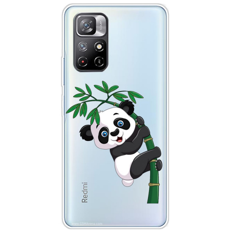 Poco M4 Pro 5G Panda Cover Auf Bambus