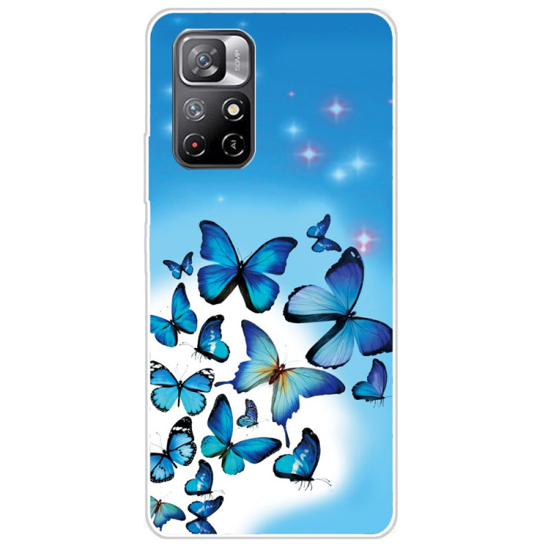 Poco M4 Pro 5G Schmetterlinge Cover