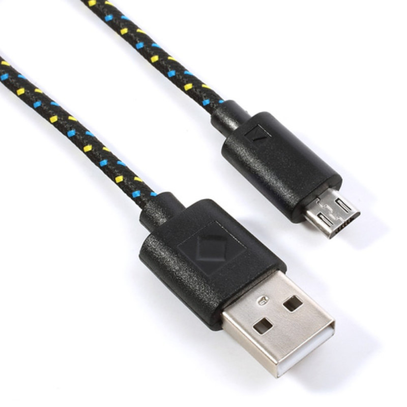 USB-MICRO-Datenkabel Farbig (2 Meter)