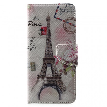 Samsung Galaxy S8 Plus Retro Eiffel Tasche