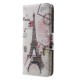 Samsung Galaxy S8 Plus Retro Eiffel Tasche