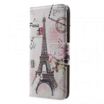 Samsung Galaxy S8 Plus Retro Eiffel Tasche
