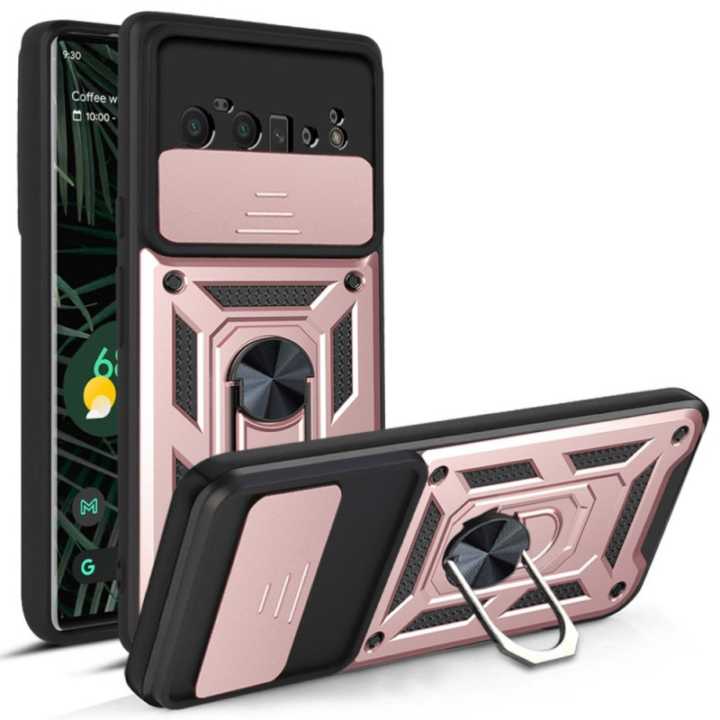 Coque Google Pixel 6 Pro Support et Protège-Lentilles Design