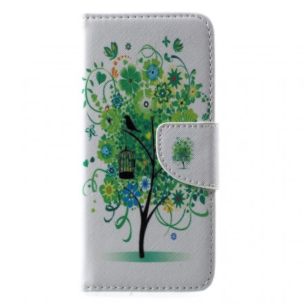 Samsung Galaxy S8 Hülle Blühender Baum