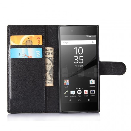 Sony Xperia XA1 Kunstleder Retro Tasche