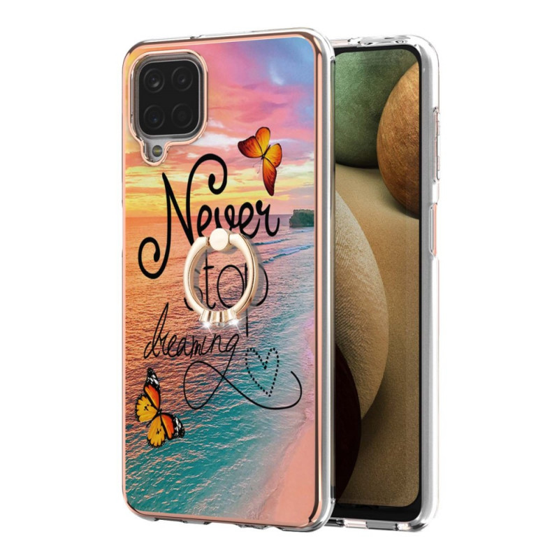 Samsung Galaxy A12 / M12 Ring-Halter Never Stop Dreaming Cover