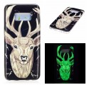 Samsung Galaxy S8 Cover Hirsch Magestueux Fluoreszierend