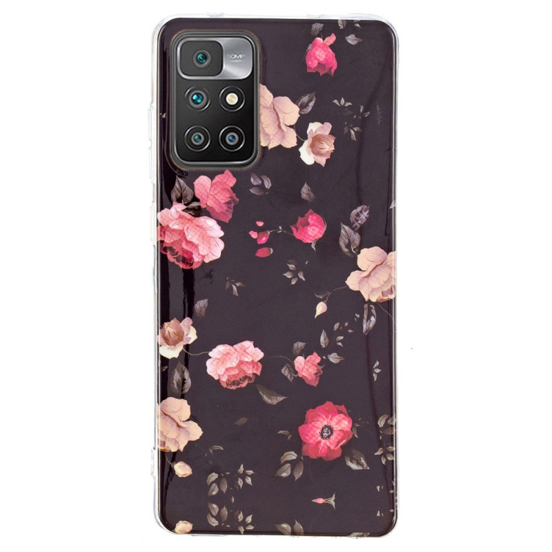Xiaomi Redmi 10 Floralies Fluoreszierendes Cover