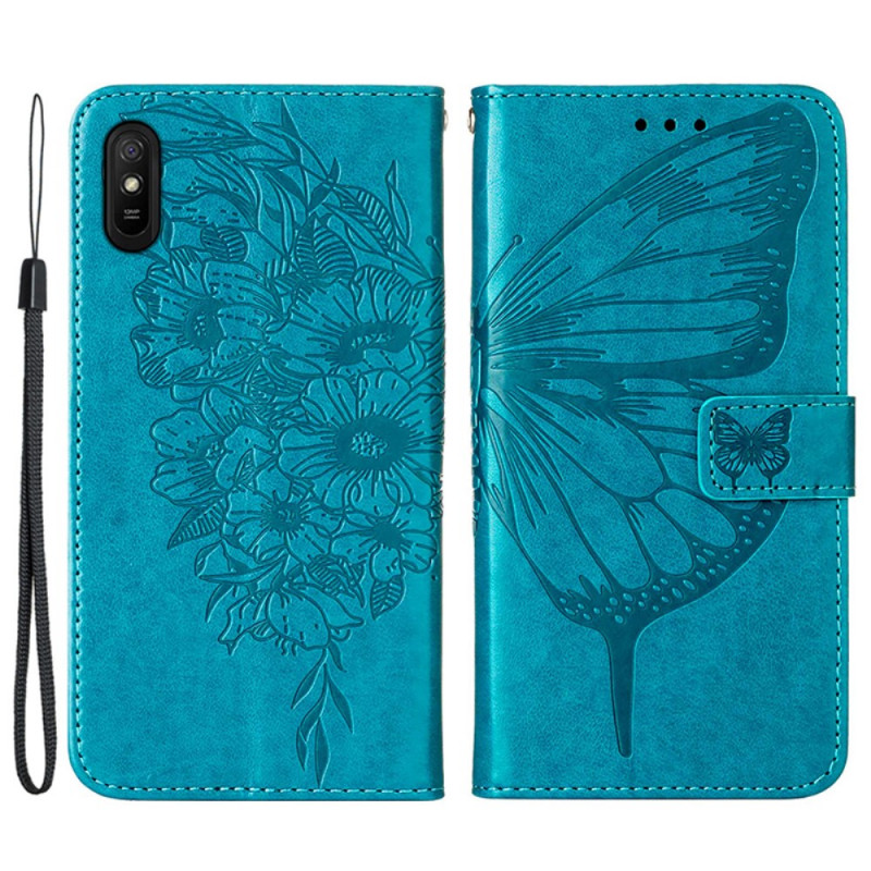 Xiaomi Redmi 9A Schmetterling Design Hülle