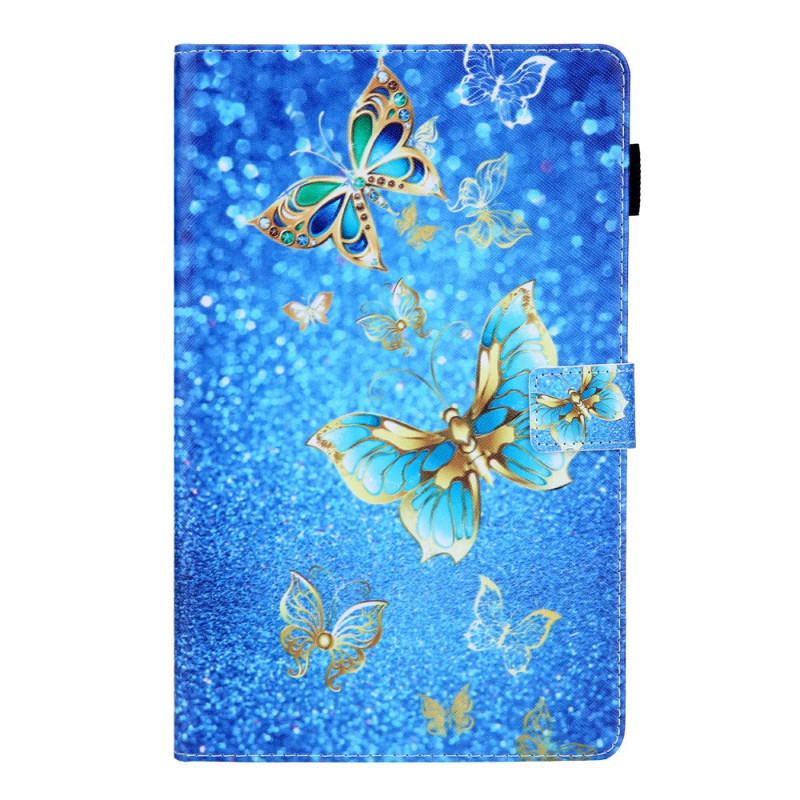 Hülle Samsung Galaxy Tab A8 (2021) Bunte Schmetterlinge