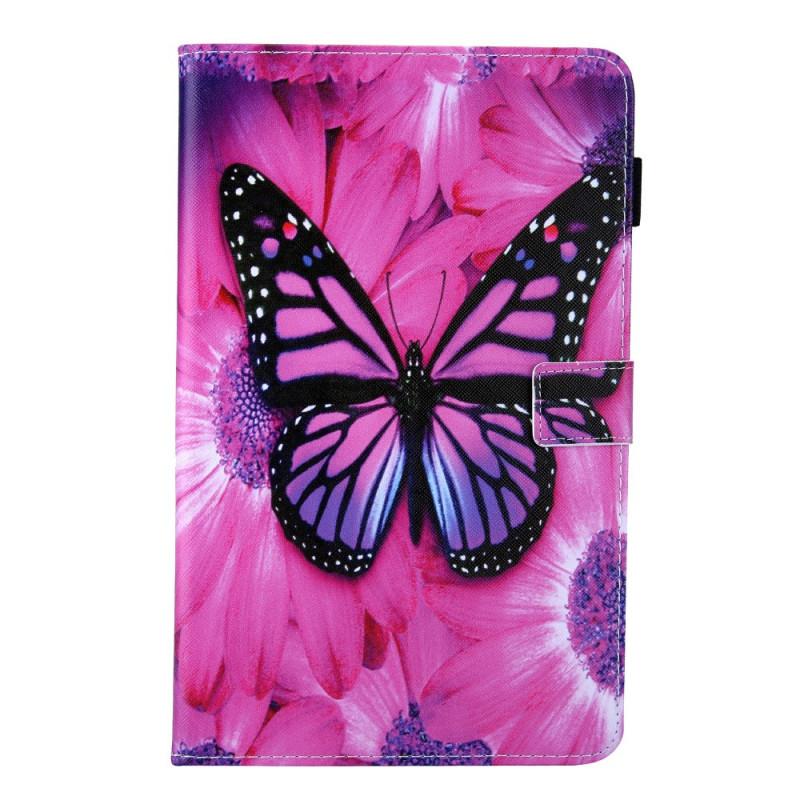 Hülle Samsung Galaxy Tab A8 (2021) Schmetterling Floral