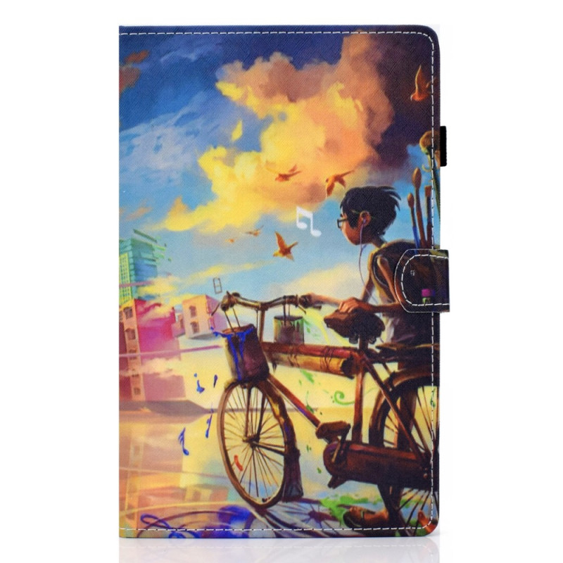 Hülle Samsung Galaxy Tab A8 (2021) Fahrrad Art